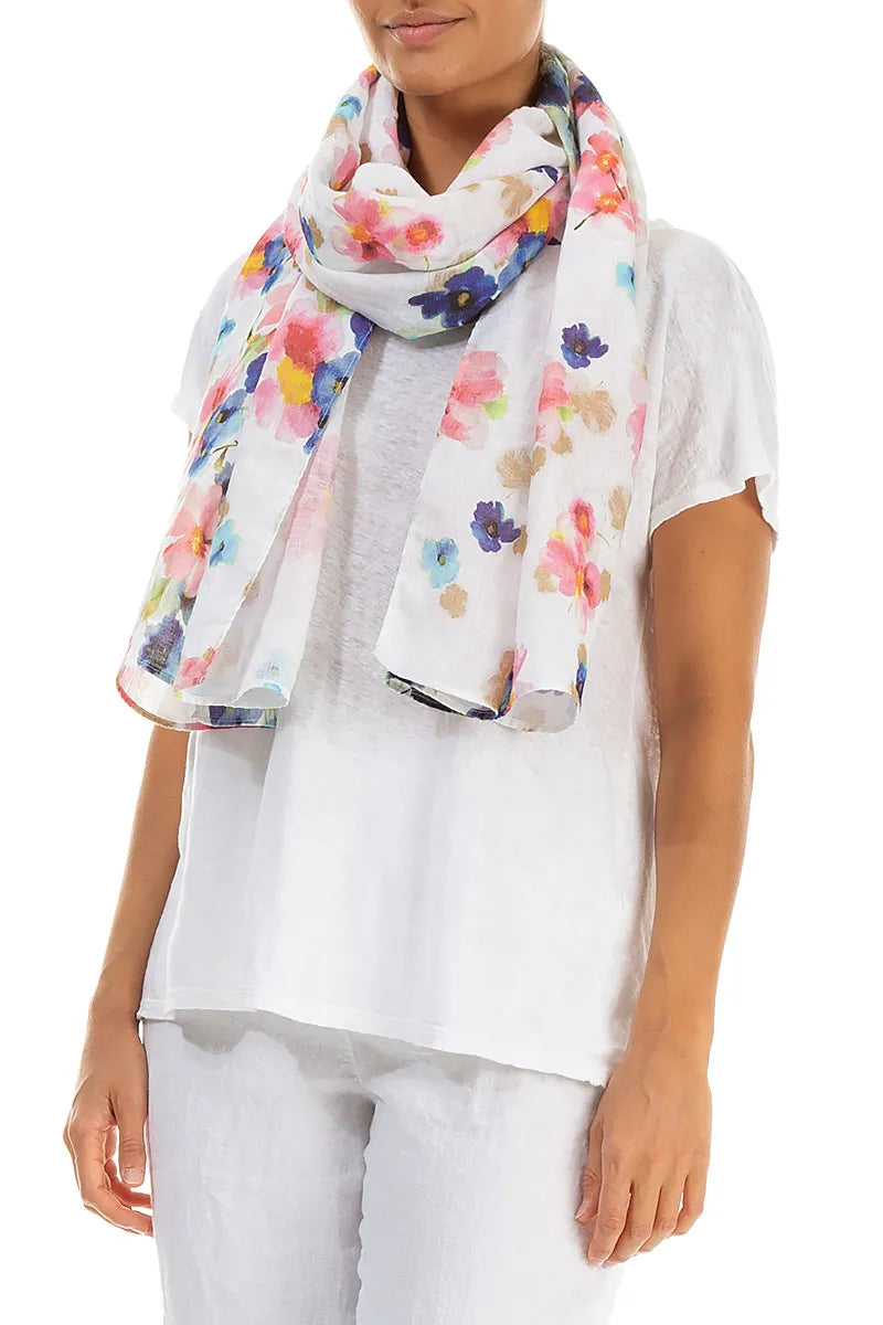 Primrose Linen Scarf 3