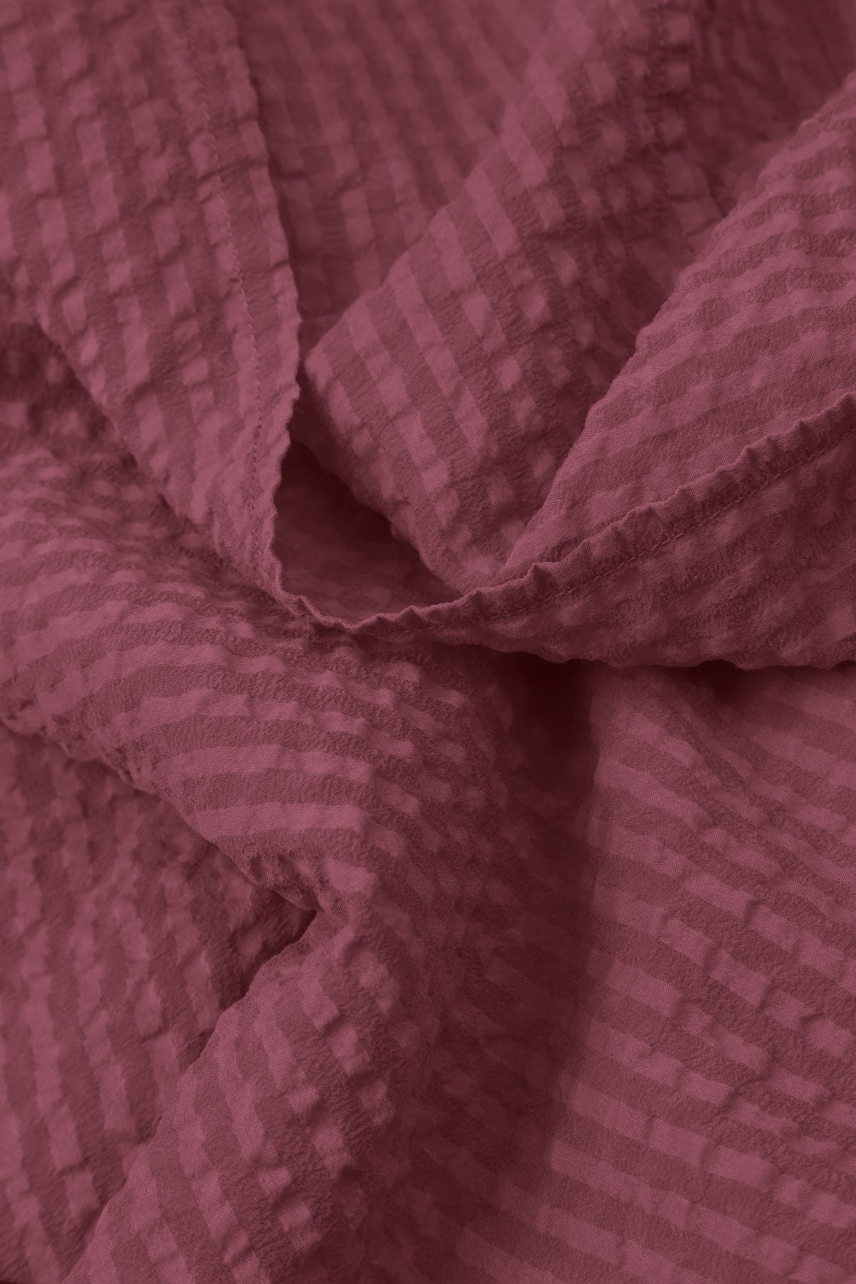 Wide Leg Antique Ruby Textured Silk Trousers 5