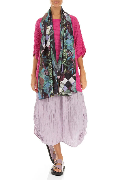 Art Mosaic Silk Bamboo Scarf 2