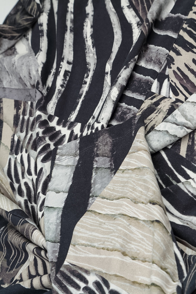 Balloon Wild Ink Cotton Dress 6