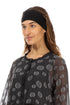 Black Cotton Headband 1