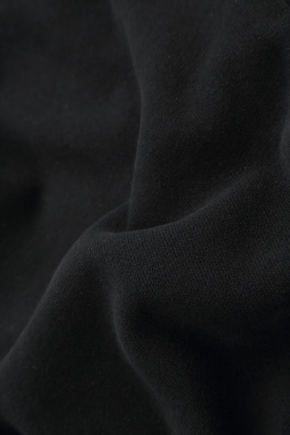 Black Cotton Jersey Balloon Pinafore Dress 6