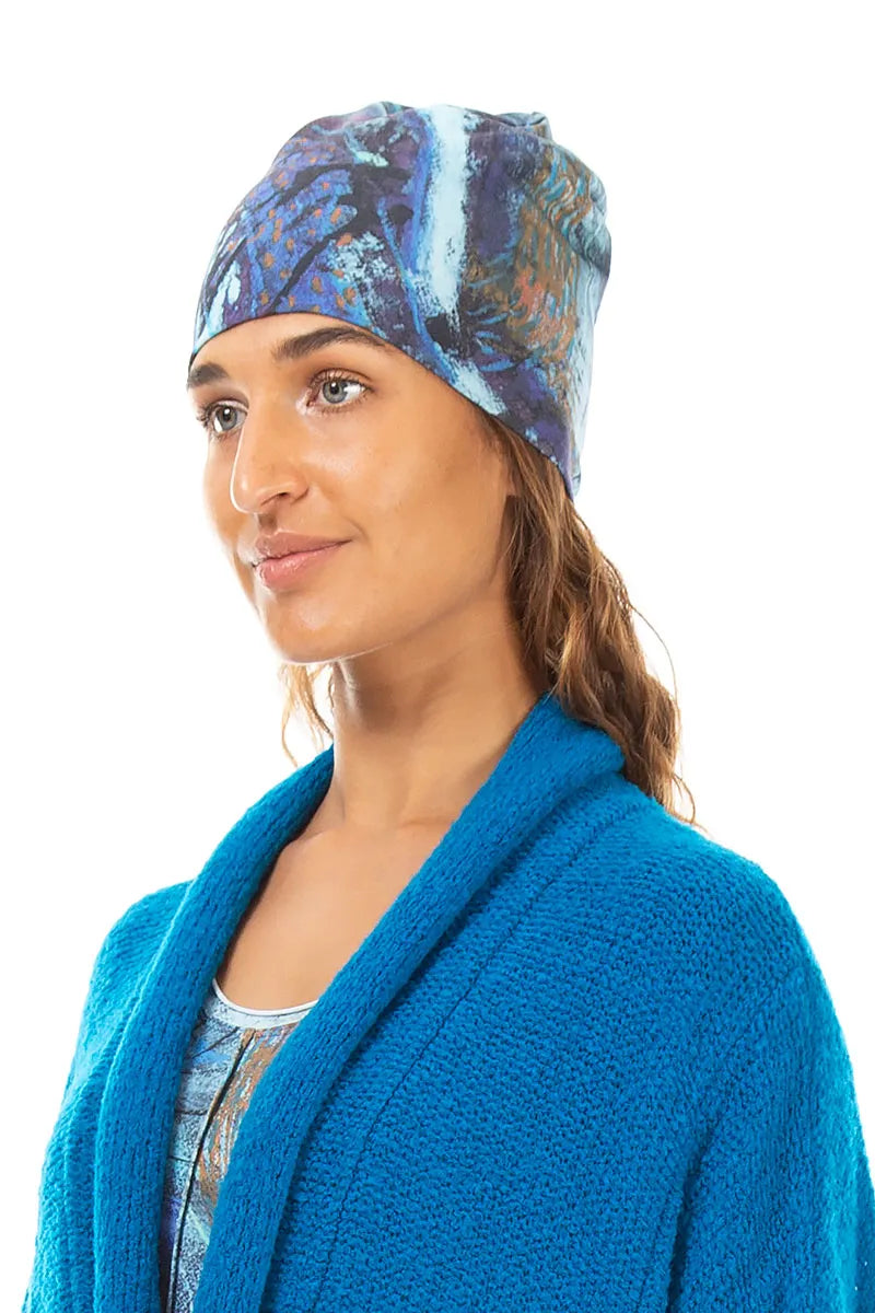 Bonnet en Coton Blue Reverie