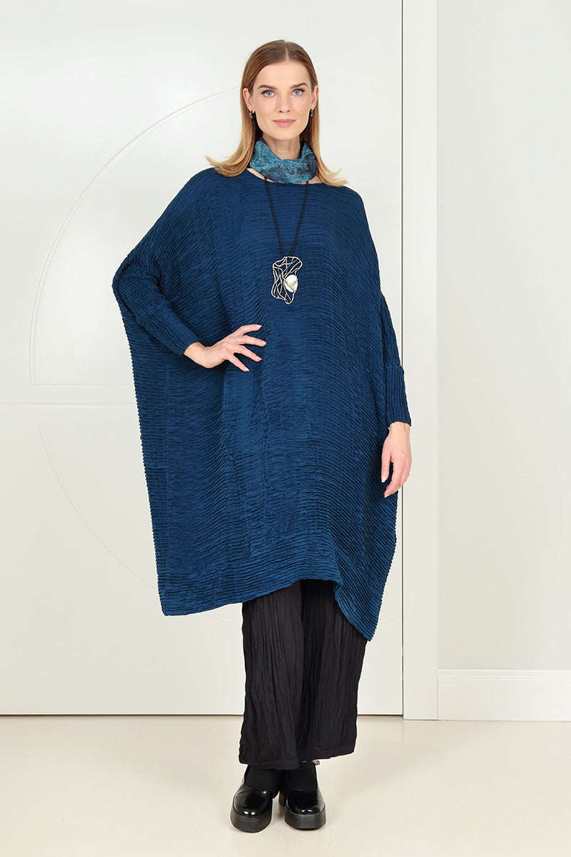 Blue Reverie Silk Cotton Scarf 7