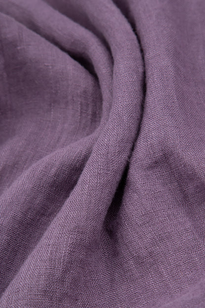 Boxy Amethyst Linen Jacket 5