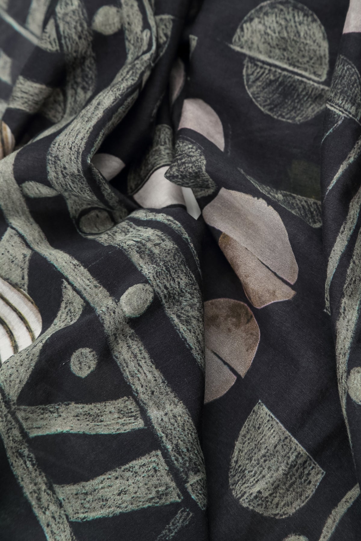Cap Sleeves Moonlight Silk Cotton Blouse 5
