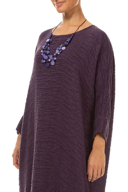 Cascade Deep Plum Necklace 3