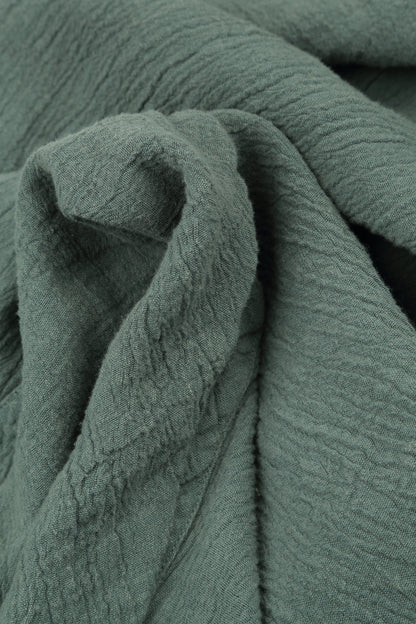 Centre Placket Sage Linen Viscose Jacket 5
