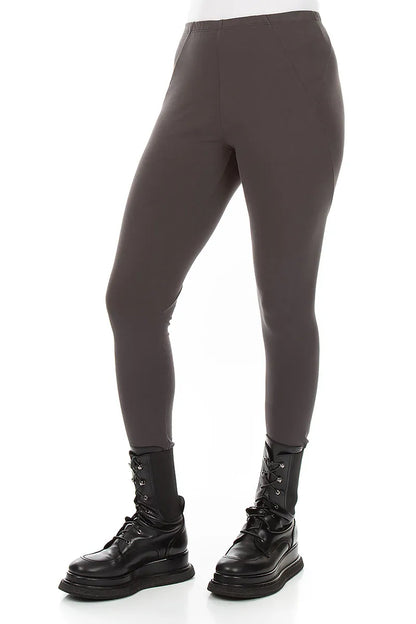 Charcoal Cotton Leggings