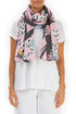 Desert Bloom Linen Scarf 1