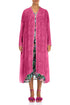 Flowy Fuchsia Light Silk Jacket 1