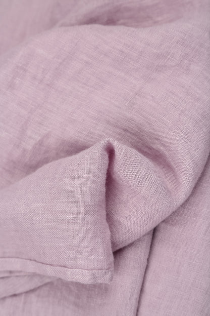 Frill Lilac Gauze Linen Dress 6