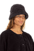 Graphite Teddy Cotton Bucket Hat 1