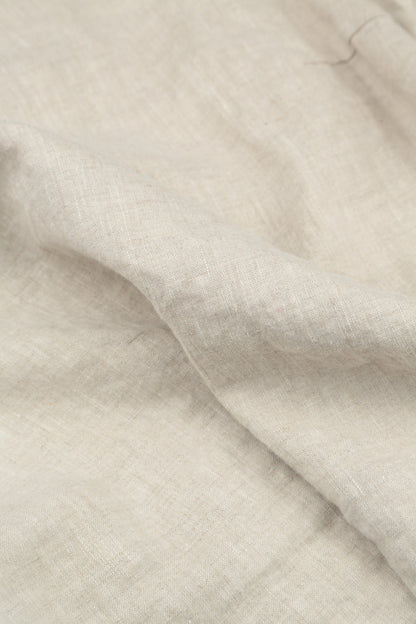 Wide Natural Linen Trousers 4