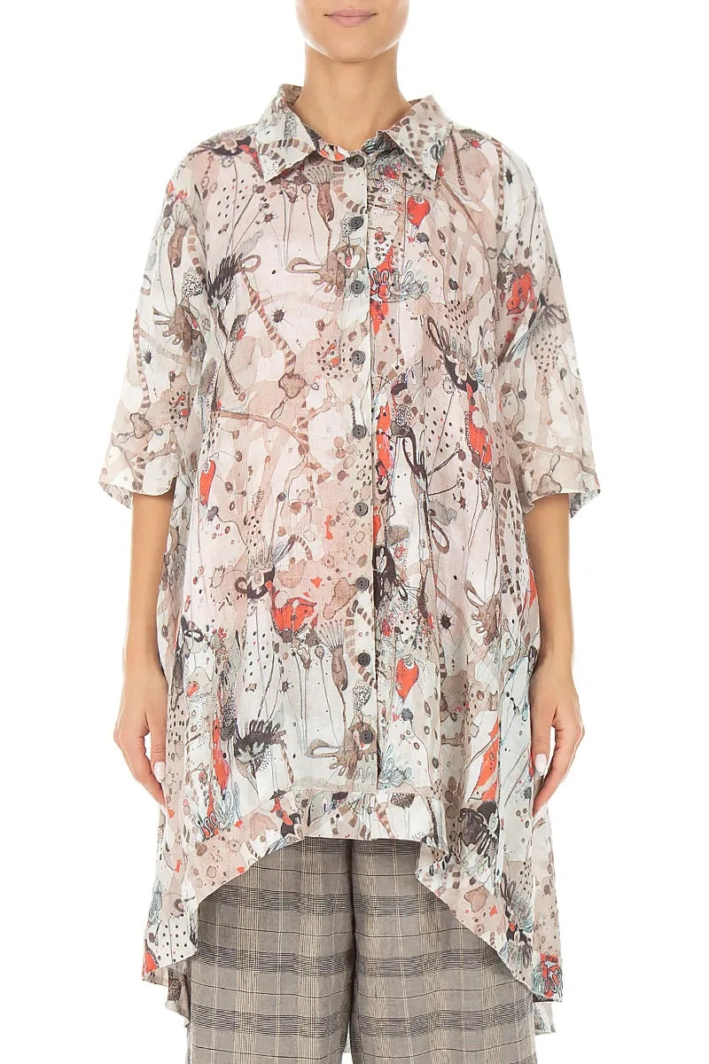 Long Savannah Linen Shirt 1