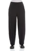 Loose Grey Wavy Cotton Trousers 1