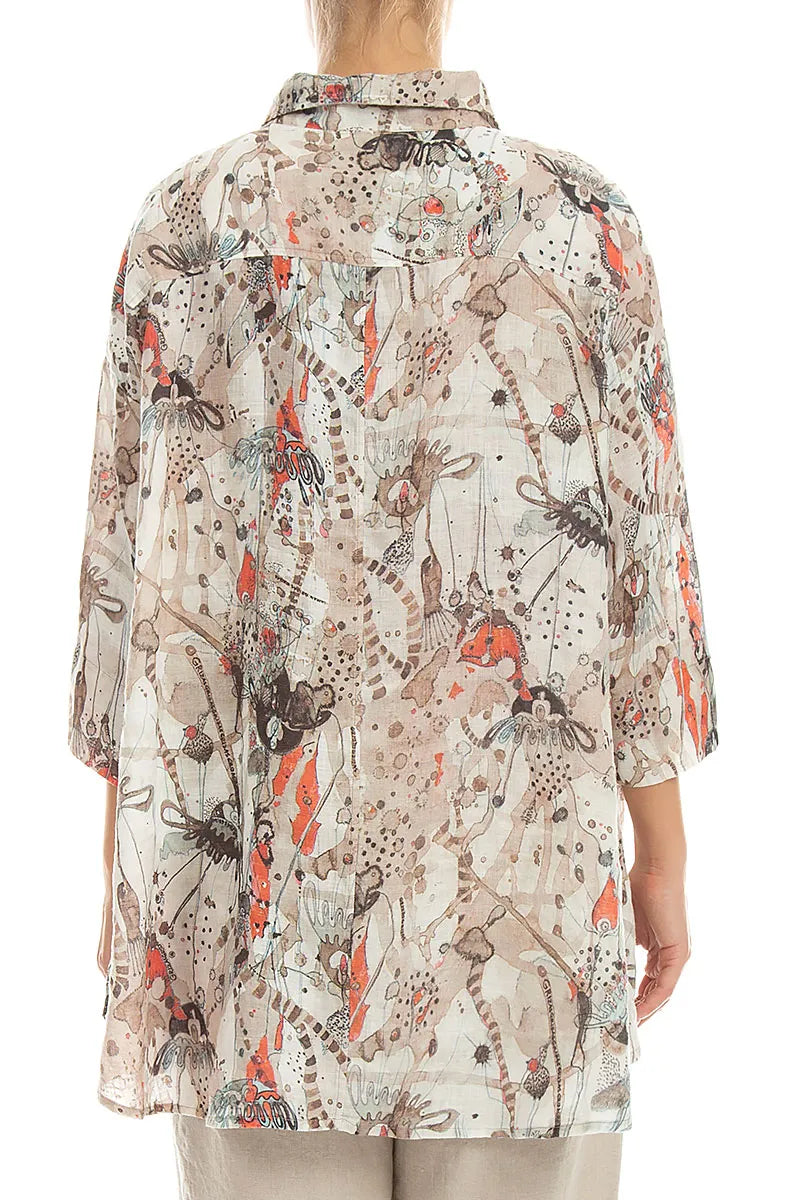Loose Savannah Linen Shirt 2