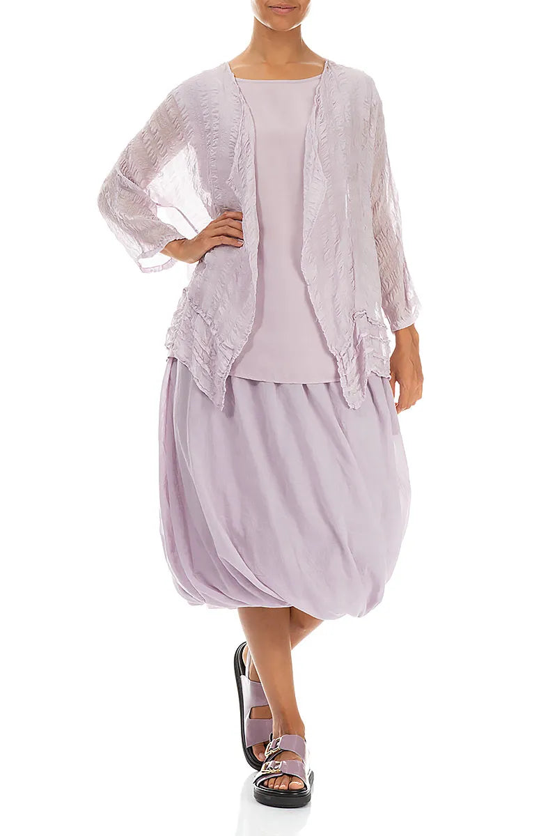 Lilac Tulip Cotton Skirt 4