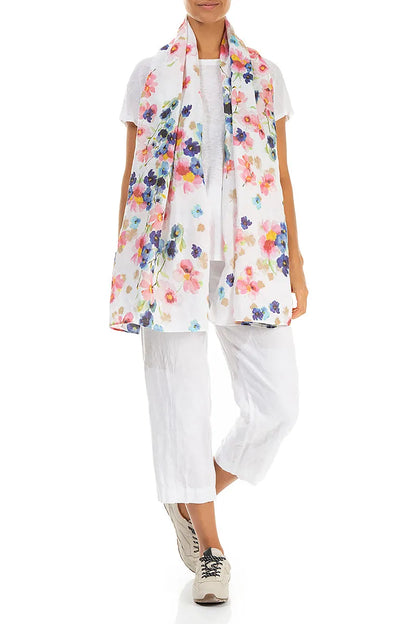 Primrose Linen Scarf 2