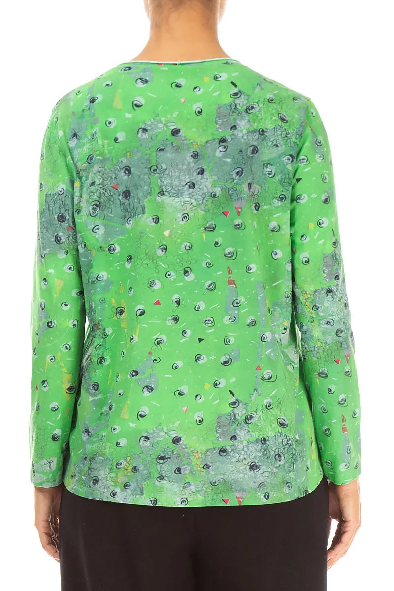 Relaxed Meadow Cotton Blouse 2
