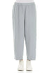 Relaxed Taper Silver Grey Linen Trousers 1