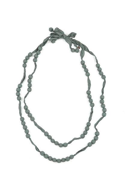 River Bead Grey Necklace 4