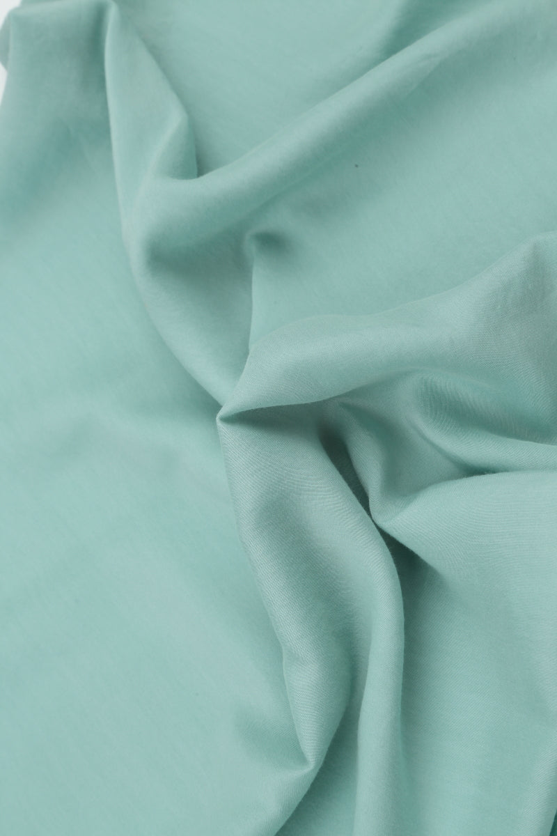 Romantic Mint Pure Silk Midi Dress 5