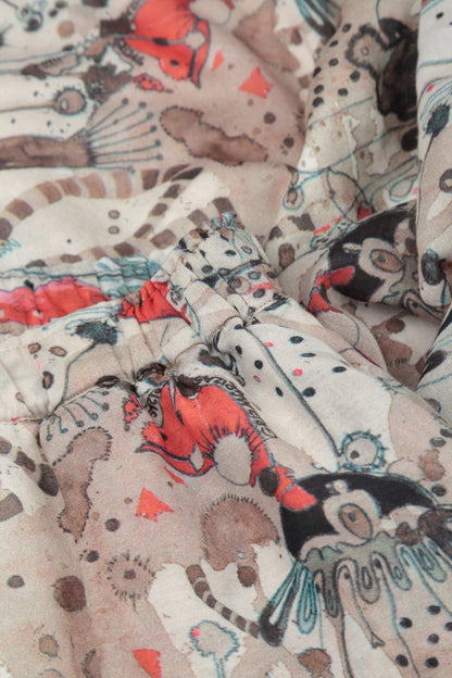 Flared Savannah Silk Cotton Jacket 5