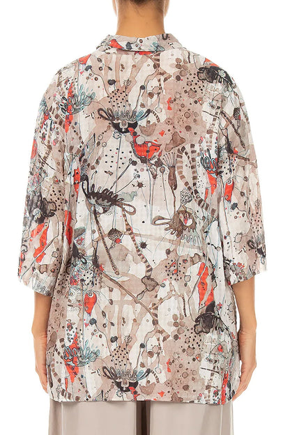 Savannah Textured Silk Shirt 2