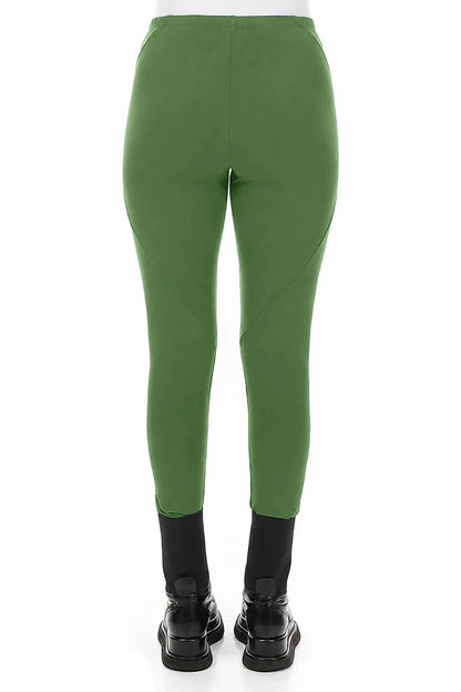 Shamrock Green Cotton Leggings