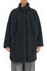 Slate Teddy Cotton Coat 1