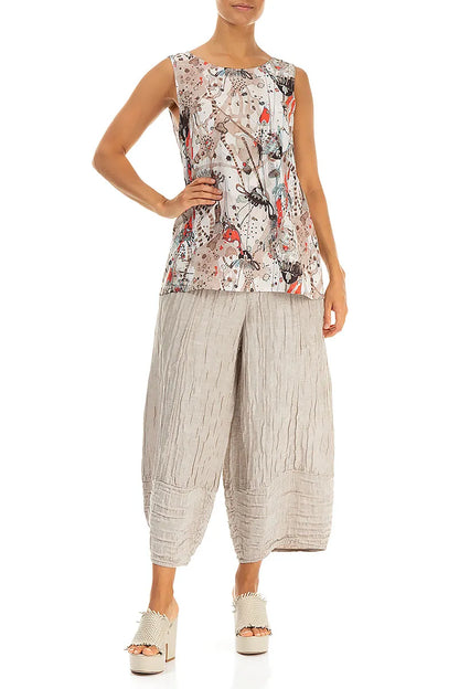 Sleeveless Savannah Silk Bamboo Top 4