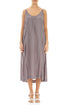 Sleeveless Truffle Silk Bamboo Dress 1