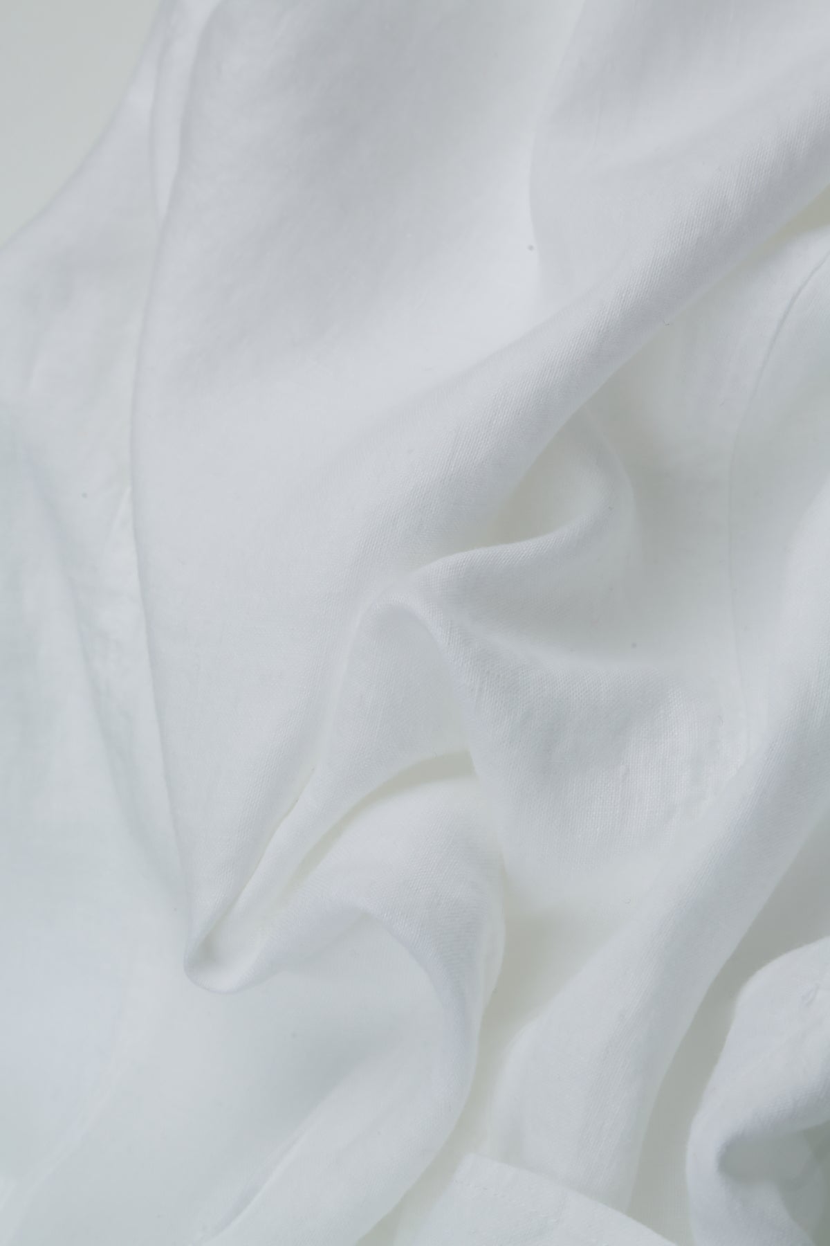 Sleeveless White Linen Top 5
