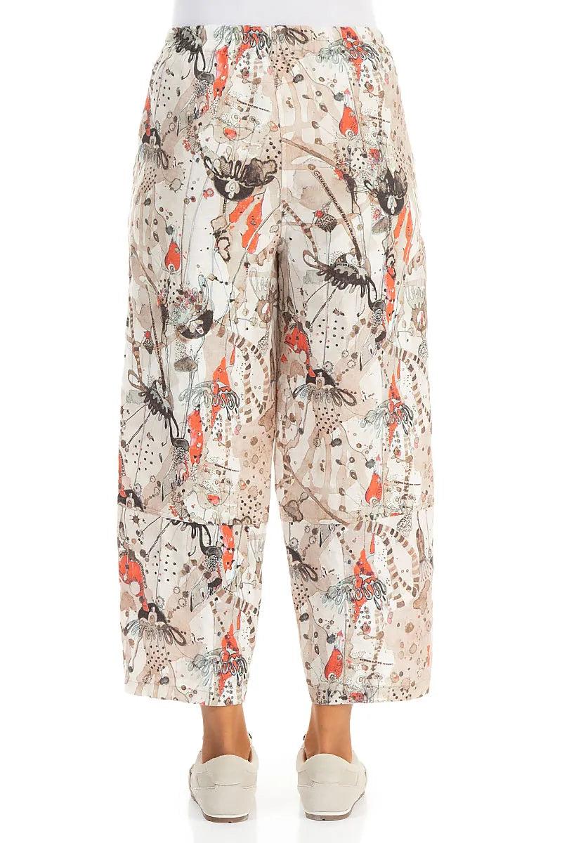 Straight Savannah Linen Trousers 2