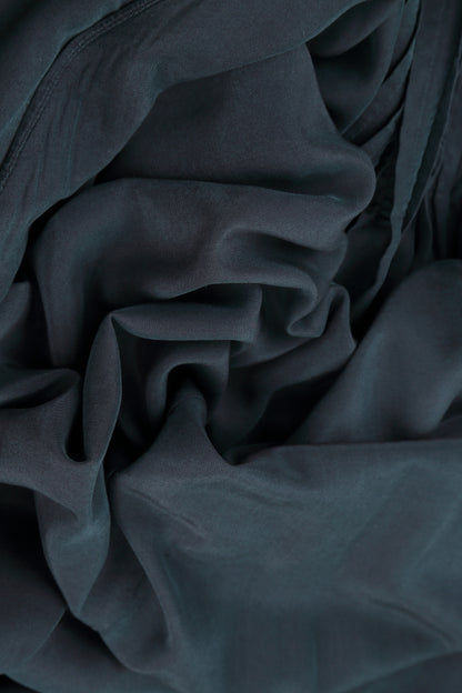 Slight Taper Graphite Silk Bamboo Trousers 5