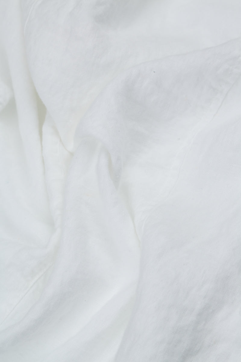 White Gauze Linen Overlay Jacket 5