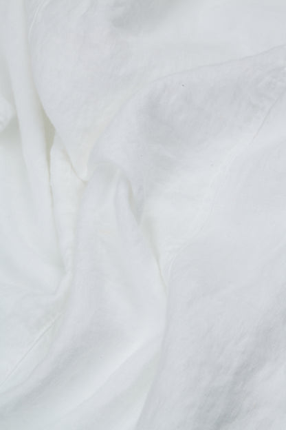 White Gauze Linen Overlay Jacket 5