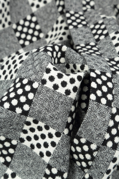 Dotty Wool Swing Coat 5